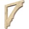 Ekena Millwork Balboa Craftsman Rough Sawn Bracket, Douglas Fir, 4"W x 42"D x 42"H BKT04X42X42BOA04RDF - alternate 1